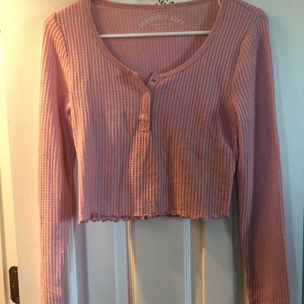 Seriously soft crop sleep top